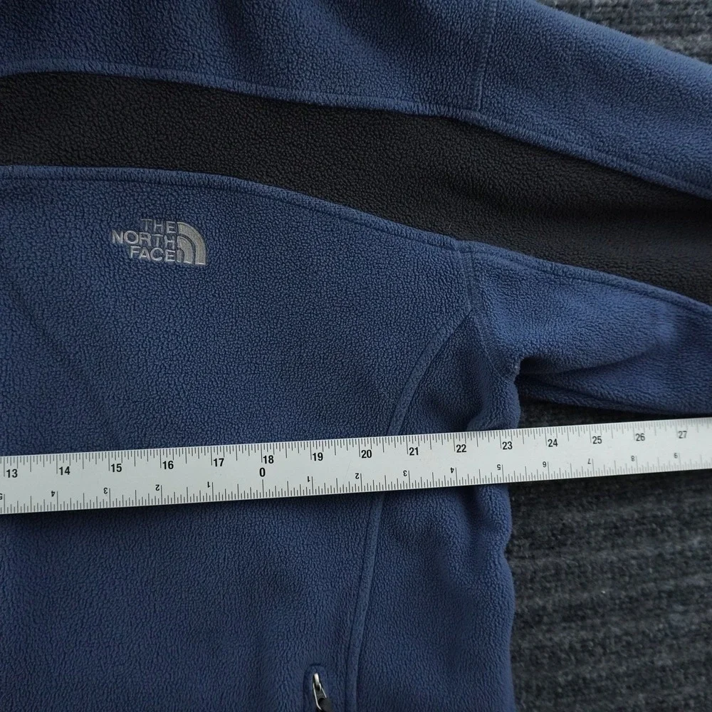 The North Face Fleece Jacket Mens L Blue Y2K TKA 200 Colorblock